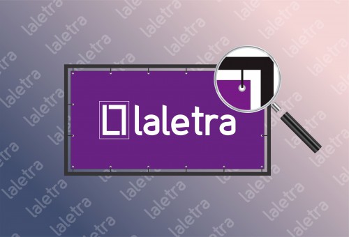 Lona brilho 440g (com ilhós)